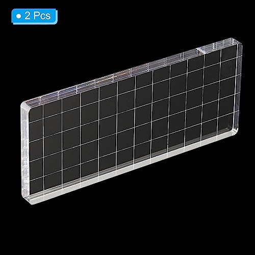 5" x 2" Acrylic Stamp Block (2 Count)