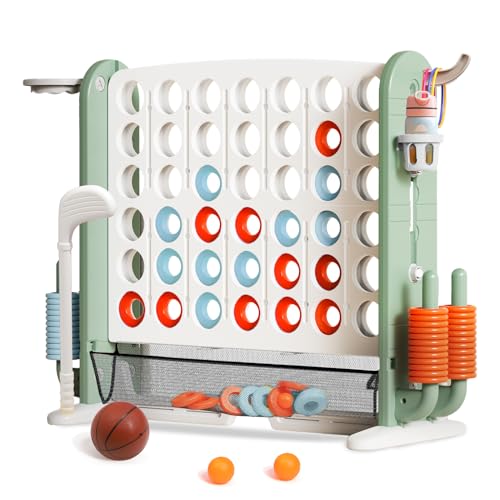 Giant 4 in a Row Connect Game with Mesh Fabric