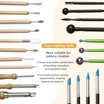 42 PCS Clay Tool
