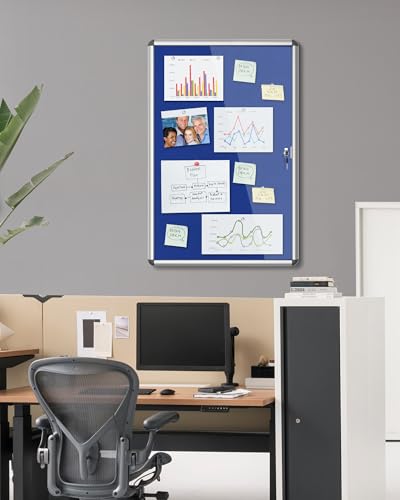 36"x24" Enclosed Bulletin Board