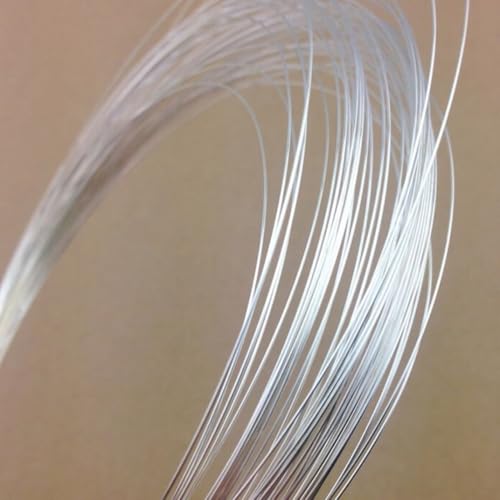 20 Feet Real 925 Sterling Silver Half Hard Jewelry Wire (20 Foot)