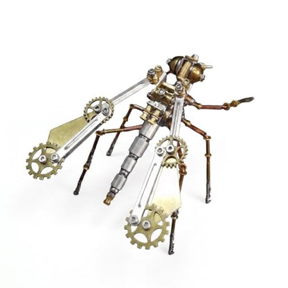 3D Metal Puzzle Model Mechanical Kits Steampunk Mosquito 140+ Components 2