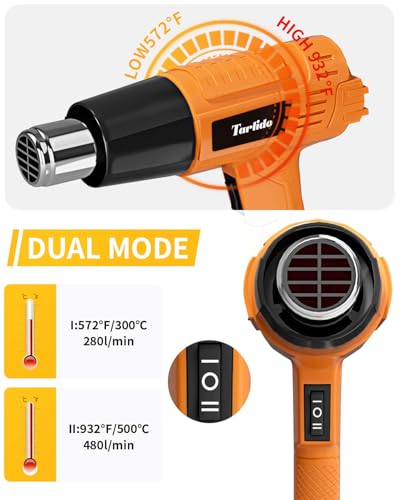 Heat Gun 1500W 572°F