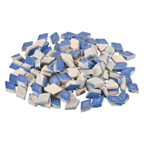 200g Ceramic Mosaic Tiles for Crafts Bulk