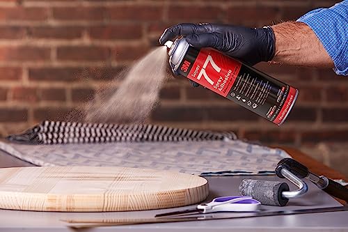 Super 77 Multipurpose Permanent Spray Adhesive Glue (16.75 Ounce)