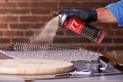 Super 77 Multipurpose Permanent Spray Adhesive Glue (16.75 Ounce)