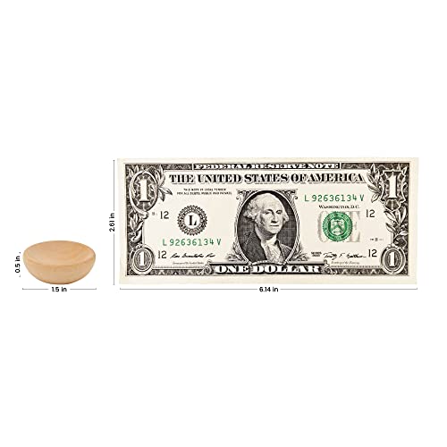Mini Wooden Bowl 1 (50 Count)