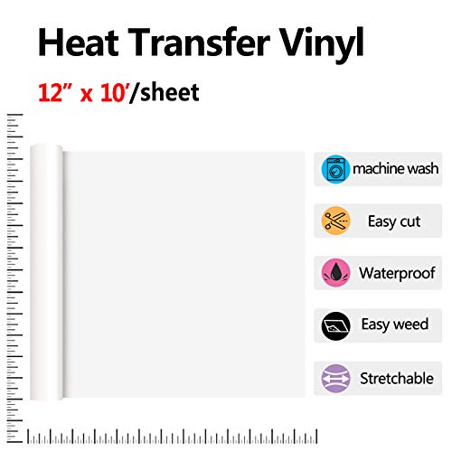 RENLITONG Heat Transfer Vinyl (10 Foot)