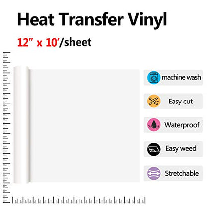 RENLITONG Heat Transfer Vinyl (10 Foot)