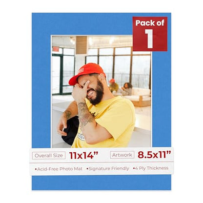 11x14 Mat for 8.5x11 Photo