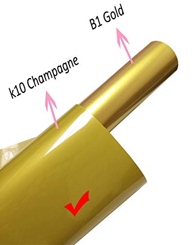 Gold Heat Transfer Vinyl HTV Rolls