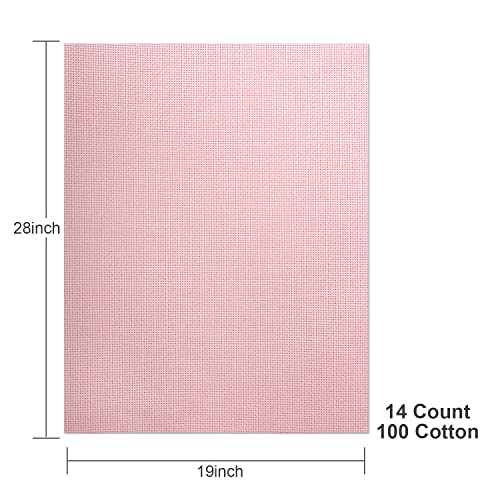 Aida Cloth 14 Count Cross Stitch Fabric (3.69 Sq Ft)