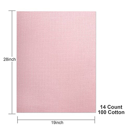 Aida Cloth 14 Count Cross Stitch Fabric (3.69 Sq Ft)