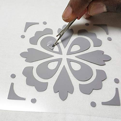 Gray Heat Transfer Vinyl HTV Rolls (8 Foot)