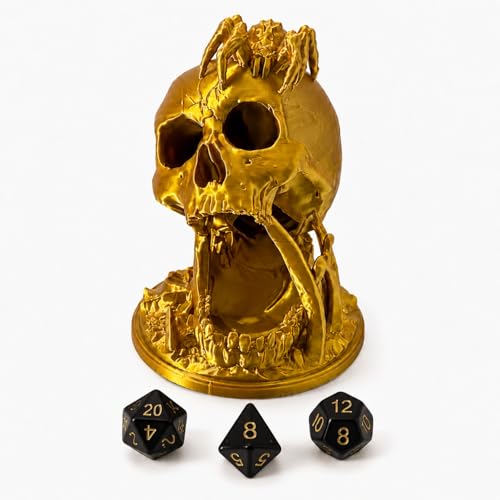 Skull Dice Tower Dungeons and Dragons RPG abletop Roleplaying Game Jail D&D
