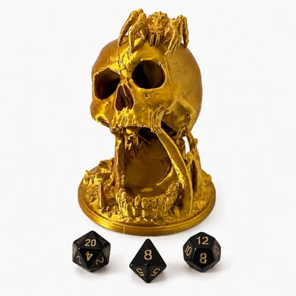 Skull Dice Tower Dungeons and Dragons RPG abletop Roleplaying Game Jail D&D