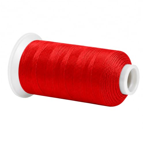 Red Tex 70 Polyester Heavy Duty Thread for Upholstery