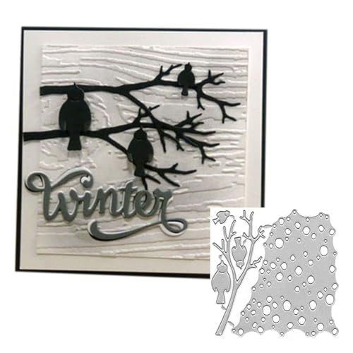 Metal Cutting Dies DIY Merry Christams Embossing Stencil Template Scrapbooking Card Making Mold Photo Album Arts Crafts Tools