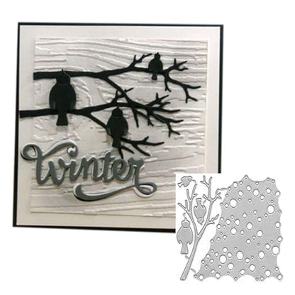 Metal Cutting Dies DIY Merry Christams Embossing Stencil Template Scrapbooking Card Making Mold Photo Album Arts Crafts Tools