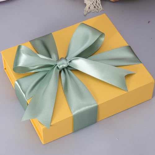 1 1 2 Inch Sage Green Solid Satin Ribbon for Gift Wrapping