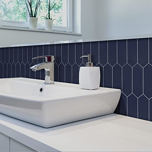 10 Sheet Long Hexagon Peel and Stick Backsplash (10 Count)