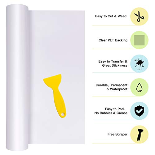 White Permanent Vinyl (40 Foot)