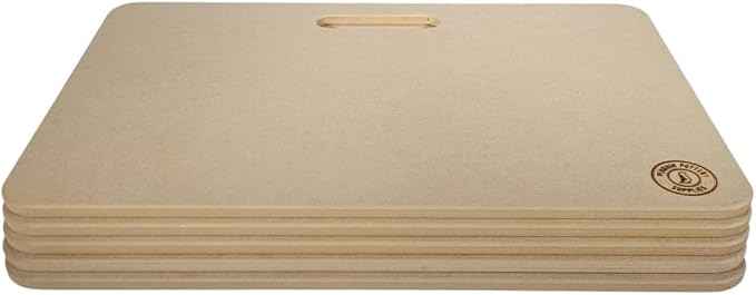 Penguin Pottery School & Studio Pack - Specialty Premium Portable Clay Wedging Board with Built-in Handle for Pottery - For Crafts Arts Ceramics Pottery Tools, Small (Set of 5)