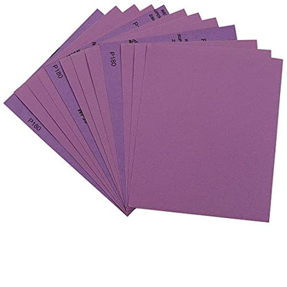Sandpaper 180 Grit (12 Count)