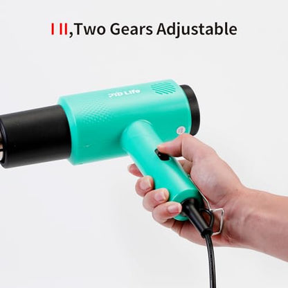 Heat Blower Gun with Foldable Handle for Shrink Wrap Film 110 V