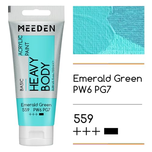 Acrylic Paint Emerald Green (6.76 Fl Oz)