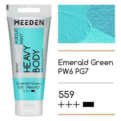 Acrylic Paint Emerald Green (6.76 Fl Oz)