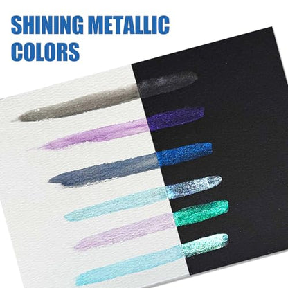Mini Super Glitter Watercolor Paint Set (20 Count)