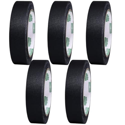 1 Inch Black Book Repair Cloth Tape 15 Yard Roll