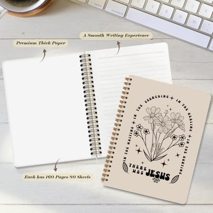 Boho Floral Christian Notebook Journal