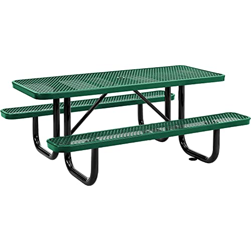 6’L Rectangular Picnic Table