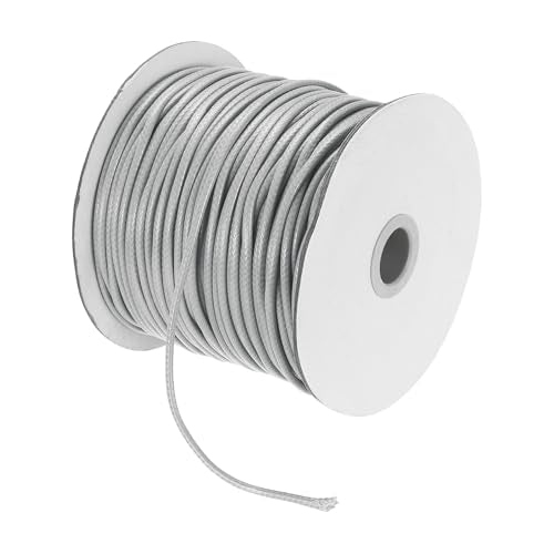 Waxed Cord 2.5mm Waxed Polyester Cord 87 Yard Wax String for Bracelet Making