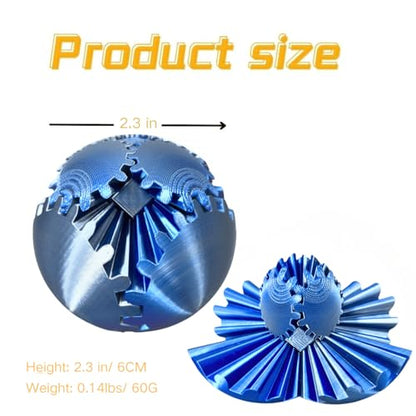 Gear Ball 3D Printed Spin Ball Cube Fidget Toys