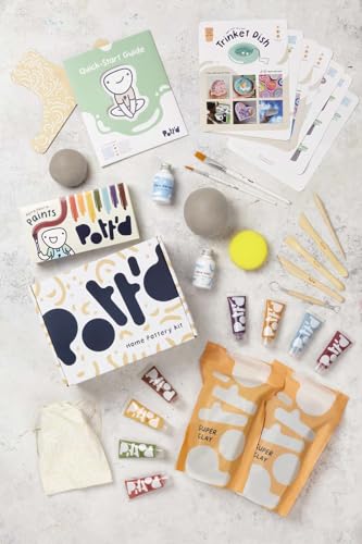 Pottery Kit Air Dry Clay Kit for Adults & Beginners (70.55 Ounce)