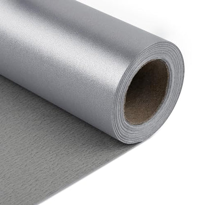 Silver Matte Wrapping Paper (46.58 Sq Ft)
