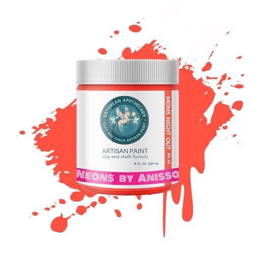 Chalk Paint Matte Neon Red (8 Fl Oz)