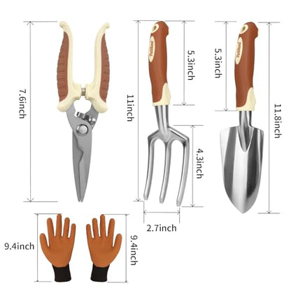 Brown Garden Tool Set 4 (4 Count)