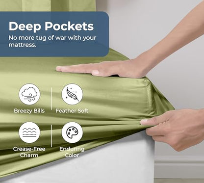 100% Organic Cotton Fitted Sheet