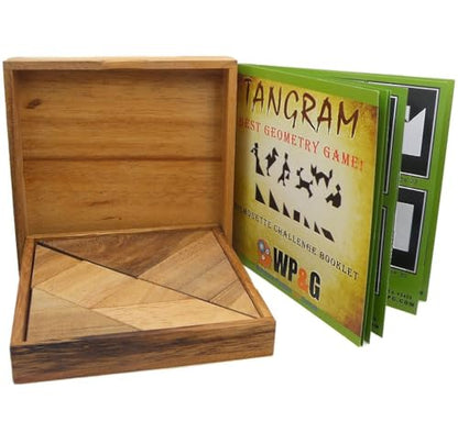 Tangram Wooden Puzzle Geometry Game