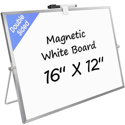 Dry Erase Board with Stand 16" x 12"