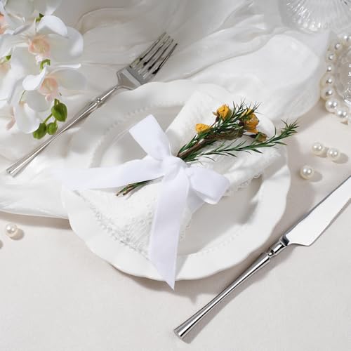 White Velvet Ribbon
