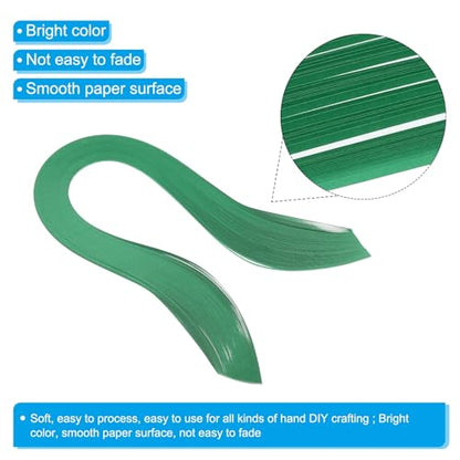Quilling Strips Paper 600pcs 1.5mm 39cm Origami Paper Quilling Kits for Art DIY Hand Craft Christmas