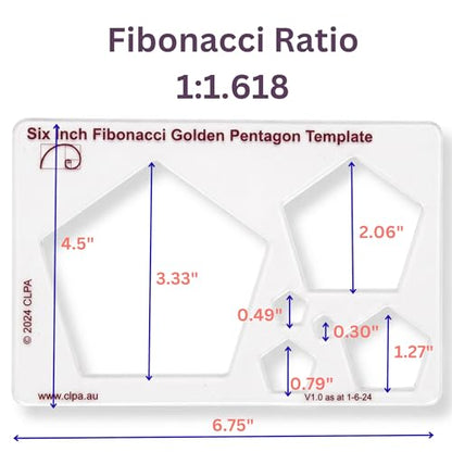 Fibonacci 6" 3 (3 Count)
