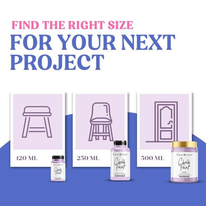 Chalk Paint Lilac 4.1 fl oz 120 ml (4.1 Fl Oz)