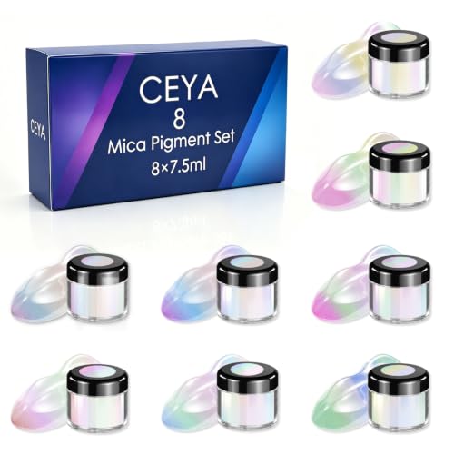 Chameleon Mica Powder Set 8 Colors