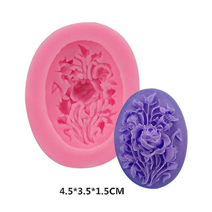 6 Pack Flower Mold